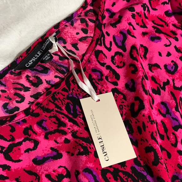 COPY - CAPSULE London Hot Pink Leopard Print Boxy… - Picture 8 of 16